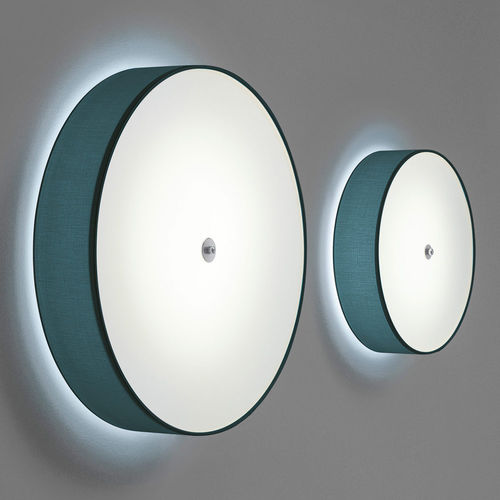 Arandela contemporânea - DISCOVOLANTE - modo luce - para ambiente interno / em algodão
