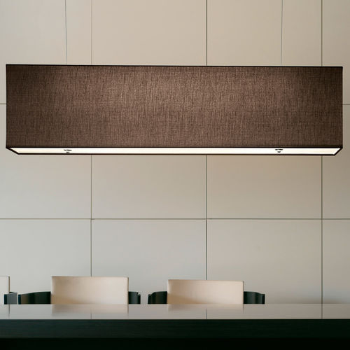 Luminária pendente - RETTANGOLO - modo luce - em algodão / em acrílico / contemporânea