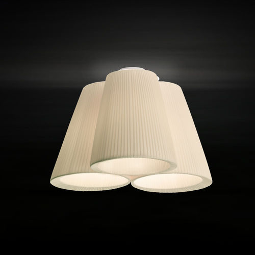Plafon contemporâneo - FLORINDA - modo luce - em tecido / de LED / da linha residencial