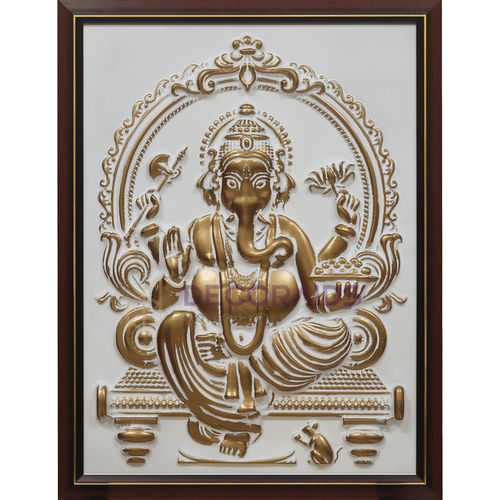 Quadro decorativo arte figurativa - Ganapati Maharaj - DECORAIDS DECORATING SOLUTIONS PVT LTD.