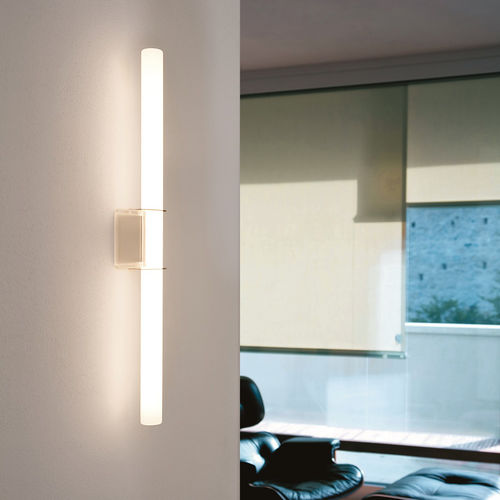 Arandela contemporânea - LIN - PRANDINA - para ambiente interno / em cristal / linear