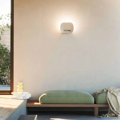 Arandela contemporânea - MOONLIGHT - PRANDINA - para ambiente externo / em cerâmica / em cerâmica esmaltada