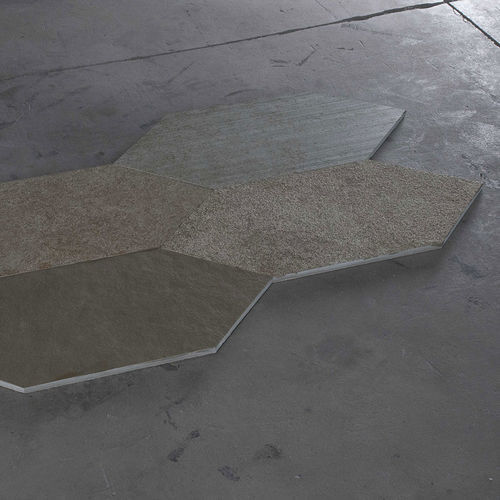 Revestimento hexagonal em pedra natural - 2 - Artesia S.r.l - fosco / brilhante / para ambiente interno