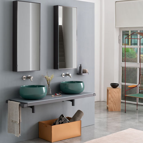 Tampo de banheiro duplo - MULTIPLO - Ceramica Cielo - em cerâmica