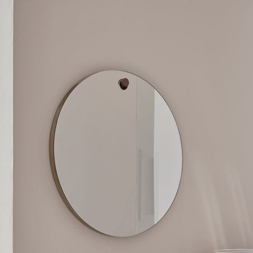Espelho para banheiro de parede - THEO 60 - THSPT60 - MULTISTRATI/NINFEA - Ceramica Cielo - para hotel / para quarto de hotel / para centro de estética