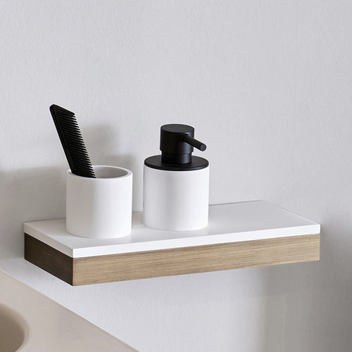 Estante de parede - ACMP5/ACBI/ACDI - BRONZO SPAZZOLATO - Ceramica Cielo - contemporânea / em Solid Surface / para banheiro