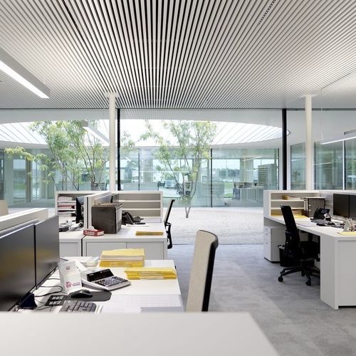 Forro em alumínio - Luxalon® 30BD / 30BXD PareauLux - Hunter Douglas Architectural - em painéis / para escritório / para ambiente interno