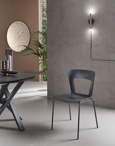 Cadeira contemporânea - LILIA - Riflessi - para ambiente interno / em polímero / em tecnopolímero