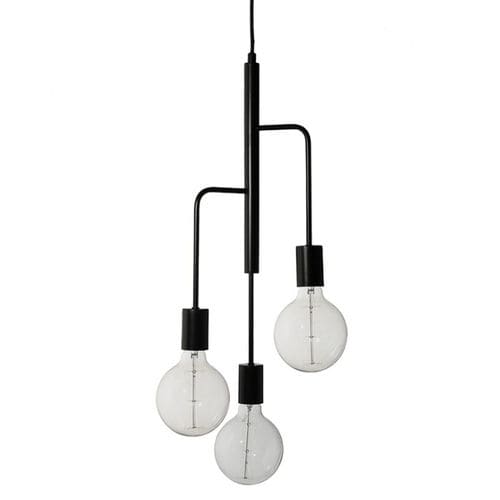 Lustre contemporâneo - COOL - Frandsen Lighting - em vidro / metálico / para lâmpada incandescente