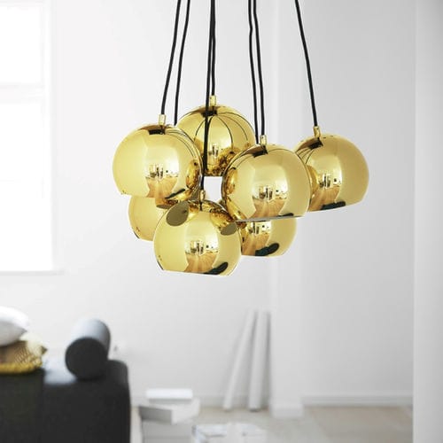 Pendente - BALL MULTI - Frandsen Lighting - metálica / contemporânea / Wire
