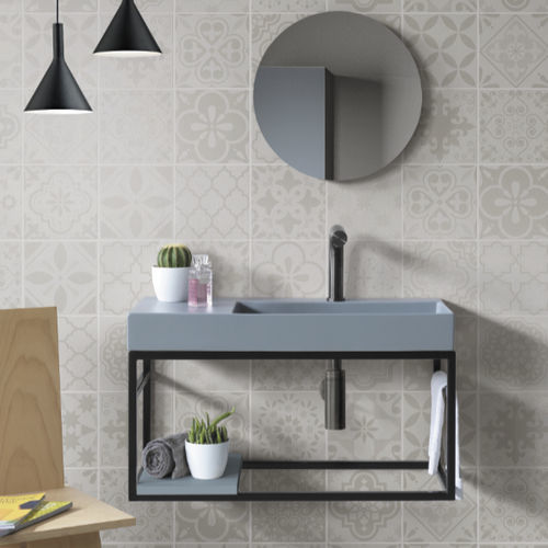 Suporte para lavatório metálico - FRAME - A. e T. ITALIA