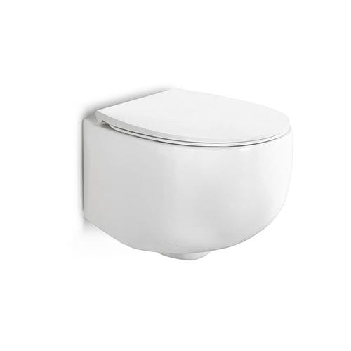 Vaso sanitário suspenso - S559 - A. e T. ITALIA - em cerâmica / da linha residencial / da linha comercial