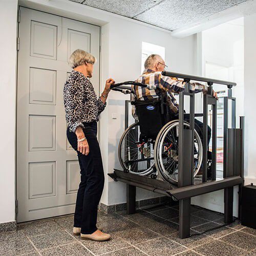 Plataforma elevadora para pessoas com mobilidade reduzida - FLEXSTEP - Platform Lift Company - para cadeira de rodas / para edifício / para uso doméstico