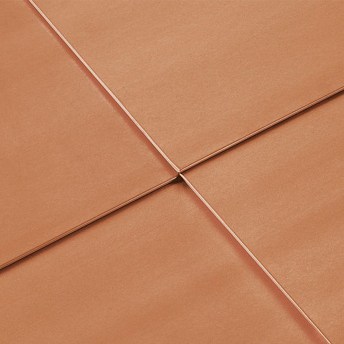 Revestimento de fachada em painéis - TECU® PREMIUM - KME - em cobre / em liga metálica / patinado