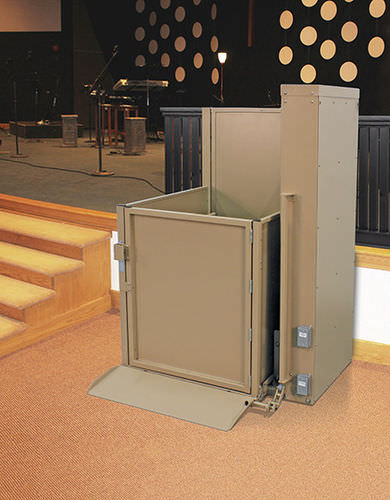 Plataforma elevadora para pessoas com mobilidade reduzida - VPL-3300B - Bruno Independent Living Aids - para edifício / para uso profissional / para ambiente externo