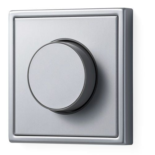Interruptor dimmer de botão rotativo - LS 990 - ALBRECHT JUNG GMBH & CO. KG - de embutir / em Duroplast / metálico
