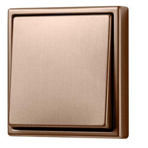 Moldura metálica - LS 990 - ALBRECHT JUNG GMBH & CO. KG - em bronze / de parede