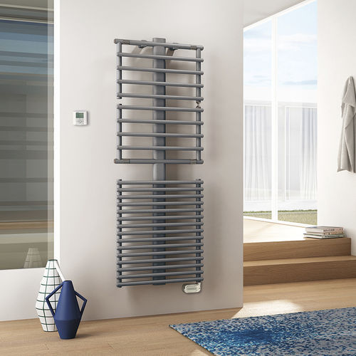 Aquecedor de toalhas a água quente - GET UP - IRSAP - elétrico / 0 W–500 W / 501 W–750 W