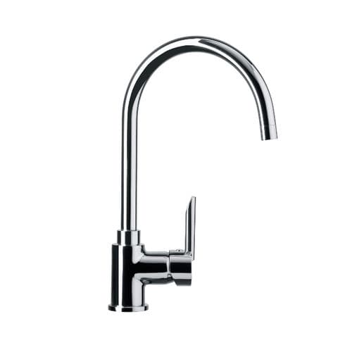 Misturador monocomando de bancada - SIMI - Schock - em metal cromado / para cozinha / 1 furo