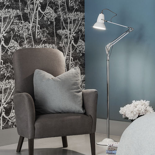 Luminária de piso - ORIGINAL 1227 - Anglepoise® - em alumínio / em ferro fundido / em metal cromado