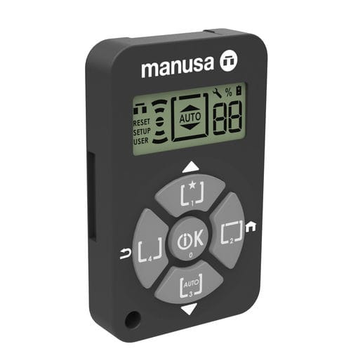 Controle remoto para porta automática - OPTIMA POCKET+ - Manusa - para sistema de controle de edifícios inteligentes