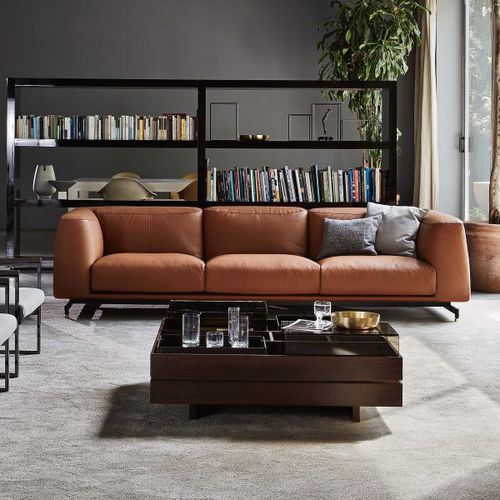 Sofá modular - ST.GERMAIN - Ditre Italia - contemporâneo / em tecido / em couro