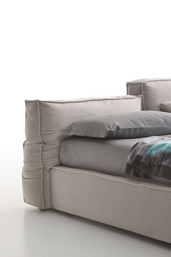 Cama de casal - MISTY - Ditre Italia - contemporânea / estofada / com cabeceira reclinável