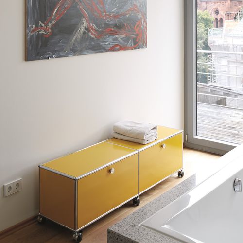 Móvel baixo para banheiro - USM Haller - USM Modular Furniture - de instalação livre