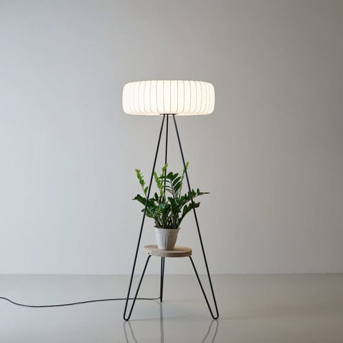Luminária de piso - TO TE M : TE - Aqua Creations - em aço / em polímero / contemporânea