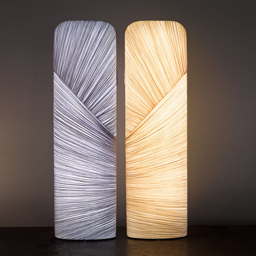 Luminária de piso - MINO: 18 - Aqua Creations - em seda / contemporânea / Wire
