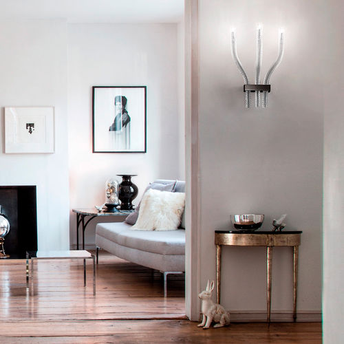 Arandela contemporânea - STURDUST - Vistosi - para ambiente interno / em vidro soprado / fixa