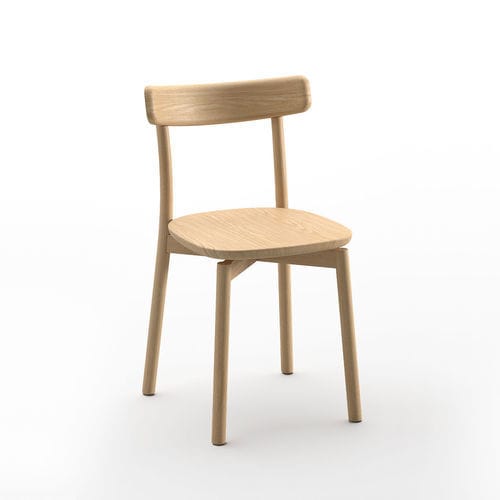 Cadeira contemporânea - Fondina Easy - arrmet - para ambiente interno / em madeira de freixo / com base em madeira de freixo