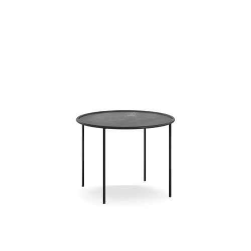 Mesa de centro contemporânea - Ring 60 - arrmet - em aço pintado / com base em aço pintado / redonda