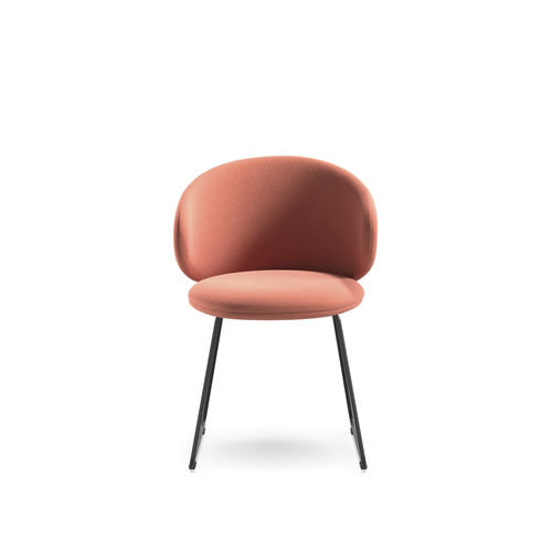 Cadeira de restaurante contemporânea - Belle SL - arrmet - para ambiente interno / em tecido / em couro