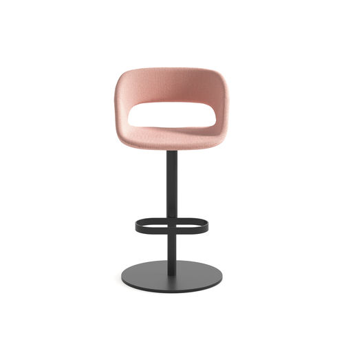 Cadeira alta contemporânea - Kabira ST-S-A - arrmet - para ambiente interno / em tecido / em couro