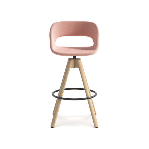 Cadeira alta contemporânea - Kabira ST-SW - arrmet - para ambiente interno / em tecido / em couro