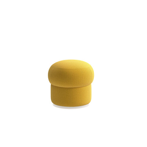 Puff contemporâneo - CEPE XS - arrmet - em tecido / em couro / redondo