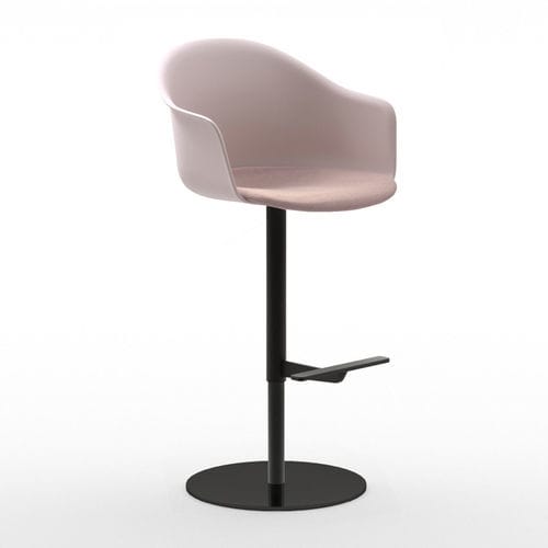 Cadeira alta contemporânea - Máni Armshell+f ST-S-A - arrmet - para ambiente interno / em tecido / em couro