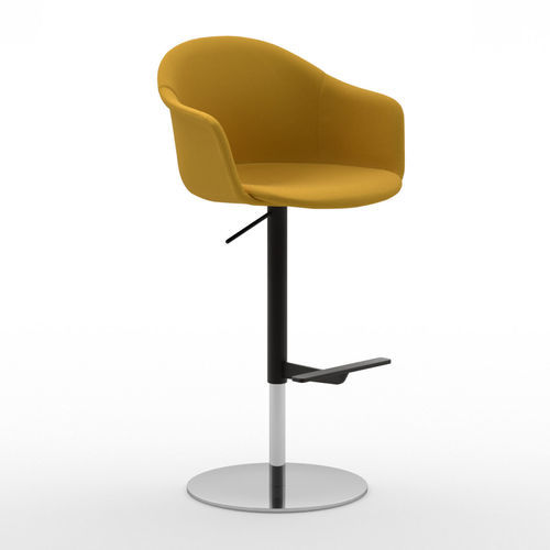 Cadeira alta contemporânea - Máni Armshell ST-ADJ - arrmet - para ambiente interno / em tecido / em couro