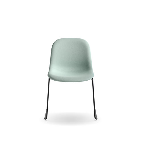 Cadeira contemporânea - Máni SL/ns - arrmet - para ambiente interno / em tecido / em couro