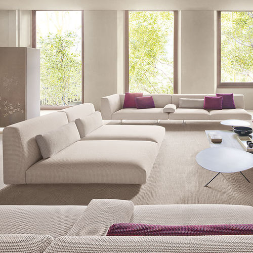 Sofá modular - MOVE - PAOLA LENTI - contemporâneo / em tecido / em poliéster