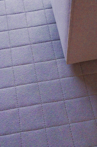 Tapete contemporâneo - GRID  - PAOLA LENTI - quadriculado / de lã / em feltro