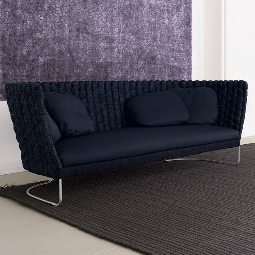 Sofá contemporâneo - AMI - PAOLA LENTI - de jardim / em tecido / em poliéster