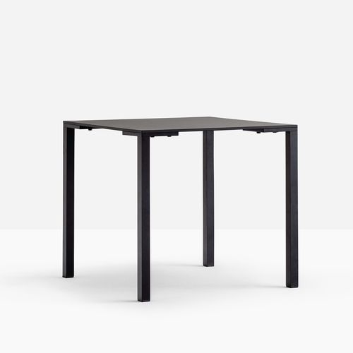Mesa contemporânea - TOGO TG - PEDRALI - em laminado / com base em alumínio / retangular