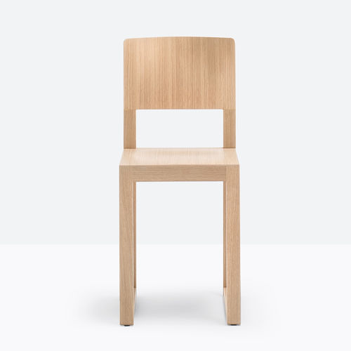 Cadeira contemporânea - BRERA 380 - PEDRALI - para ambiente interno / em carvalho / ergonômica