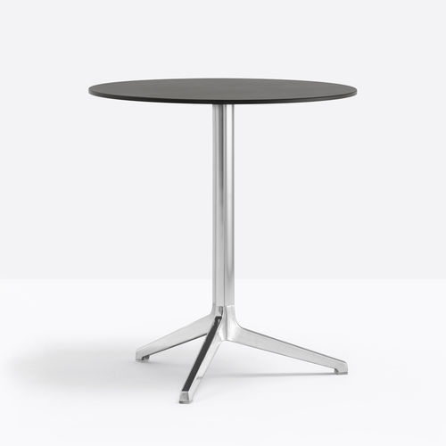 Mesa de lanchonete contemporânea - YPSILON 4790 - PEDRALI - em alumínio / com base em alumínio / redonda