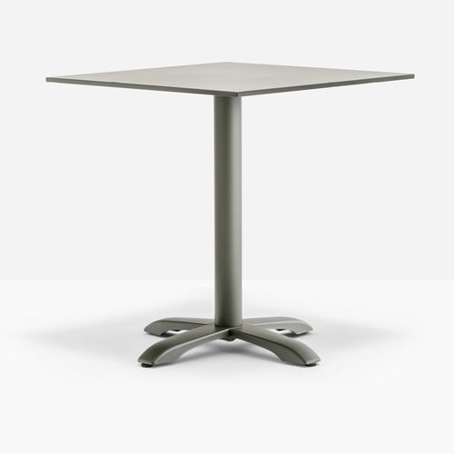 Mesa de lanchonete contemporânea - EASY 4761 - PEDRALI - em madeira / com base em aço / com base em ferro fundido