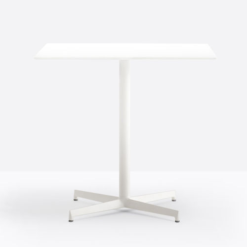 Mesa de lanchonete contemporânea - LAJA 5420 - PEDRALI - em madeira / com base em aço / com base em alumínio