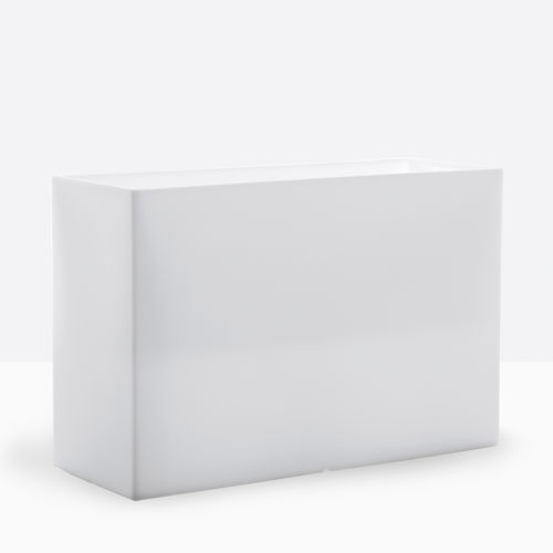 Floreira em polietileno - KADO  - PEDRALI - retangular / com iluminação / contemporânea