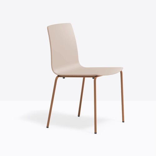 Cadeira contemporânea - INGA - PEDRALI - para ambiente interno / em veludo / em tecido antichama